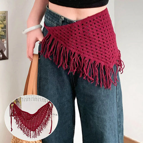 2025 HOT SALE! Y2K Women Lace Tulle Bandage Skirt Stacked Lace Half