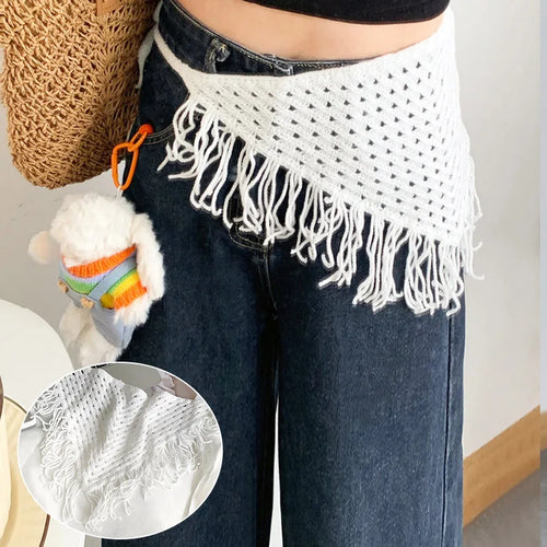 2025 HOT SALE! Y2K Women Lace Tulle Bandage Skirt Stacked Lace Half